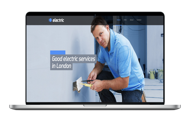 electrician -Website-Design