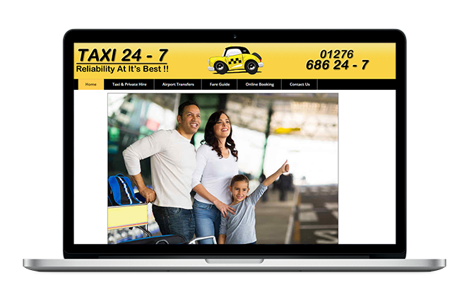 Taxi Divi Website Design