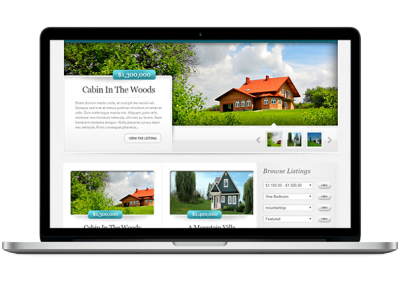 Estate Agent Divi Website Design