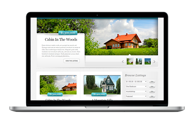 Estate Agent Divi Website Design