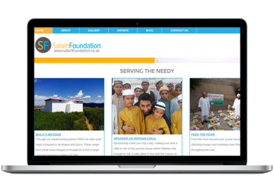 Charity Divi Website Design