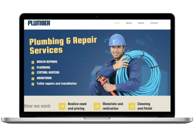 Plumber Divi Website Design