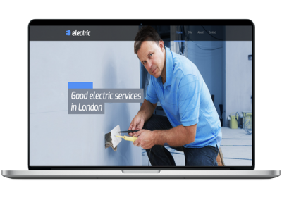 Electrician Divi Website Design