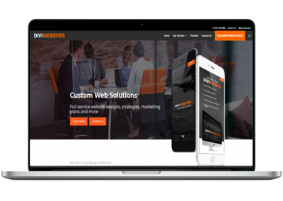 Divi Website Design Company Website