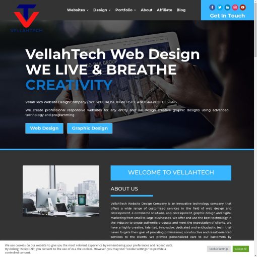 SET UP A WEB DESIGN WEBSITE