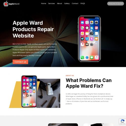 SET UP A MOBILE REPAIR WEBSITE