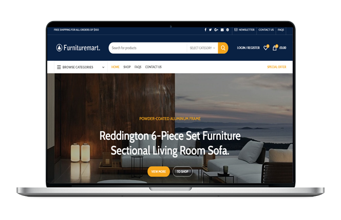 Furniture-website-design