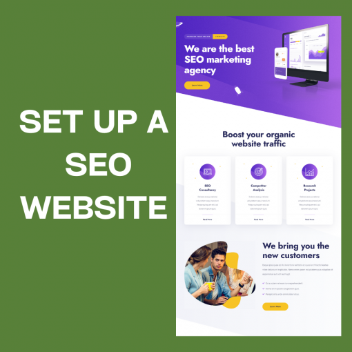 SET UP A SEO WEBSITE