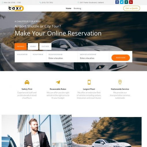 SET UP A ONLINE TAXI BOOKING WEBSITE